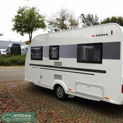 Adria Adria Adora 462 UP panorama raam frans bed !