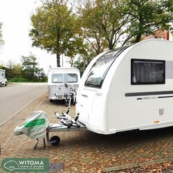 Adria Adria Adora 462 UP panorama raam frans bed !