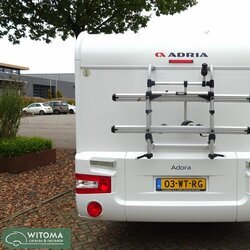 Adria Adria Adora 462 UP panorama raam frans bed !