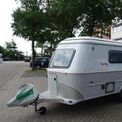 Eriba Eriba Touring Troll 530 Thule luifel, fietsenrek