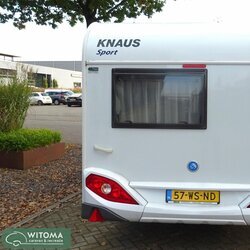 Knaus  Knaus Sport 420 QD met mover en voortent