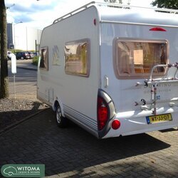 Knaus  Knaus As Good as Gold 420 QD Fietsenrek en etuiluifel